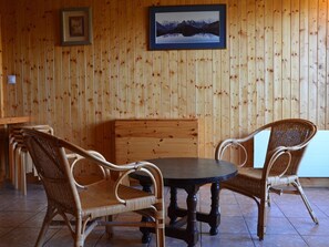 Dining - Charming 2-room with WIFI for 4 guests at Le Pernant (Arâches-la-Frasse)