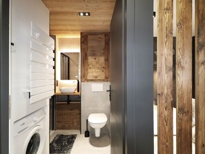 Hair dryer - Renovated and cozy studio with Wifi and pets allowed near center (Arâches-la-Frasse)
