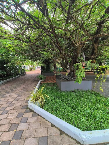 Kerala Traditional 2 bedroom home with AC in charming green surrounding in Kochi