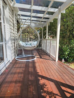 Terrace/patio - Cottage in beautiful Blue Mountains (Mount Victoria)