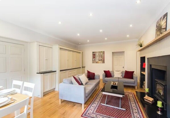 تلفزيون، مدفأة