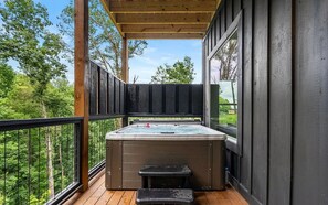 Bain à remous extérieur