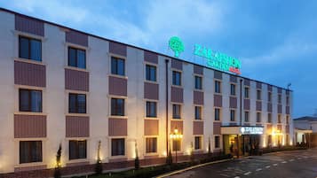 Voorkant van accommodatie