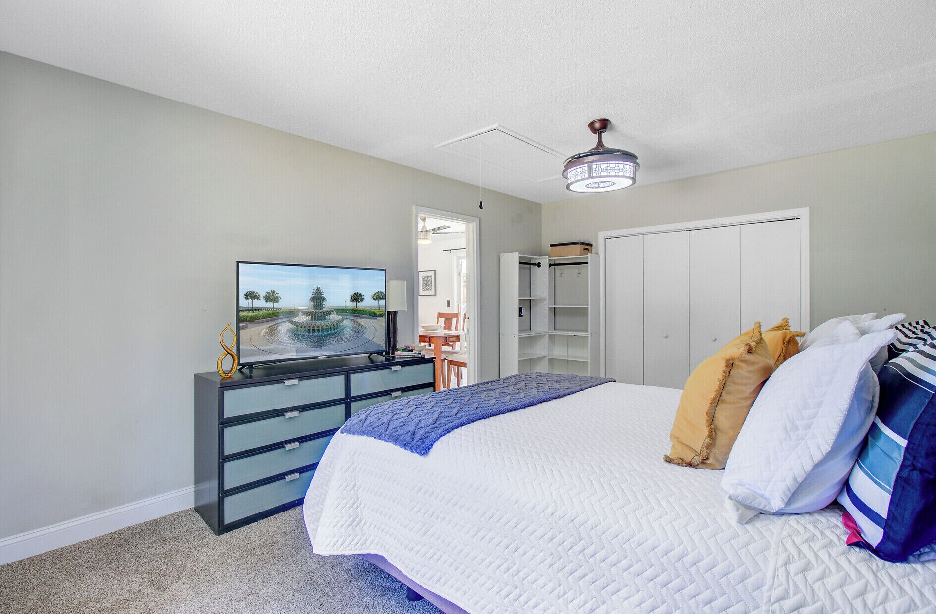 4 soverom, strykejern/-brett, wi-fi og sengetøy