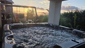 مغطس سبا خارجي