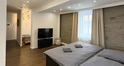 Ferienwohnung Buda mit privater Terrasse und WLAN