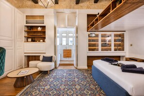 1 bedroom, iron/ironing board, free WiFi, bed sheets - Luxury studio with Maltese balcony LDEM2-1 (Valletta)