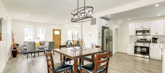 Walk to River, Parks & Dining: Family Home w/ Yard