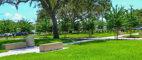 Enceinte de l’hébergement