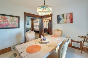 House (4 Bedrooms) | Interior - Central Akron Stay! Large Victorian Home w/ Yard (Akron)