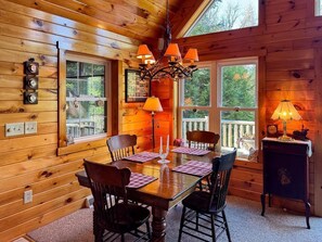 Dining - Hardy Boys Camp on Big Moose Lake (Eagle Bay)
