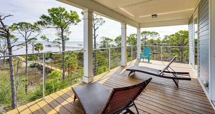 Walk to Beach! Getaway w/ Dock on St Joseph Bay