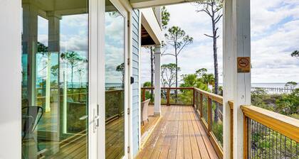 Walk to Beach! Getaway w/ Dock on St Joseph Bay
