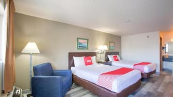 Een strijkplank/strijkijzer, gratis wifi, beddengoed