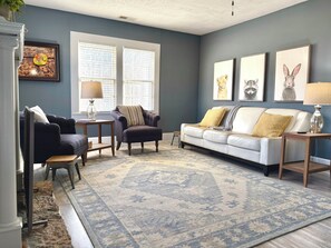 Smart-tv en een open haard