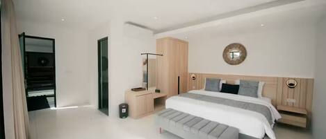 3 soverom, strykejern/-brett, wi-fi og sengetøy