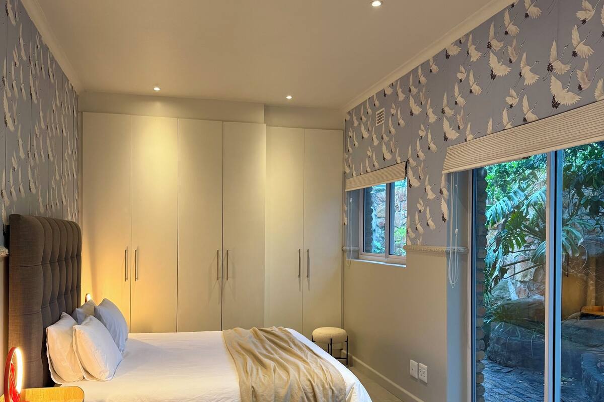 Kamar Double, patio | Setrika/meja setrika dan Wi-Fi gratis