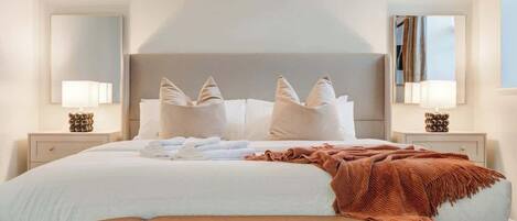 Iron/ironing board, travel crib, WiFi, bed sheets