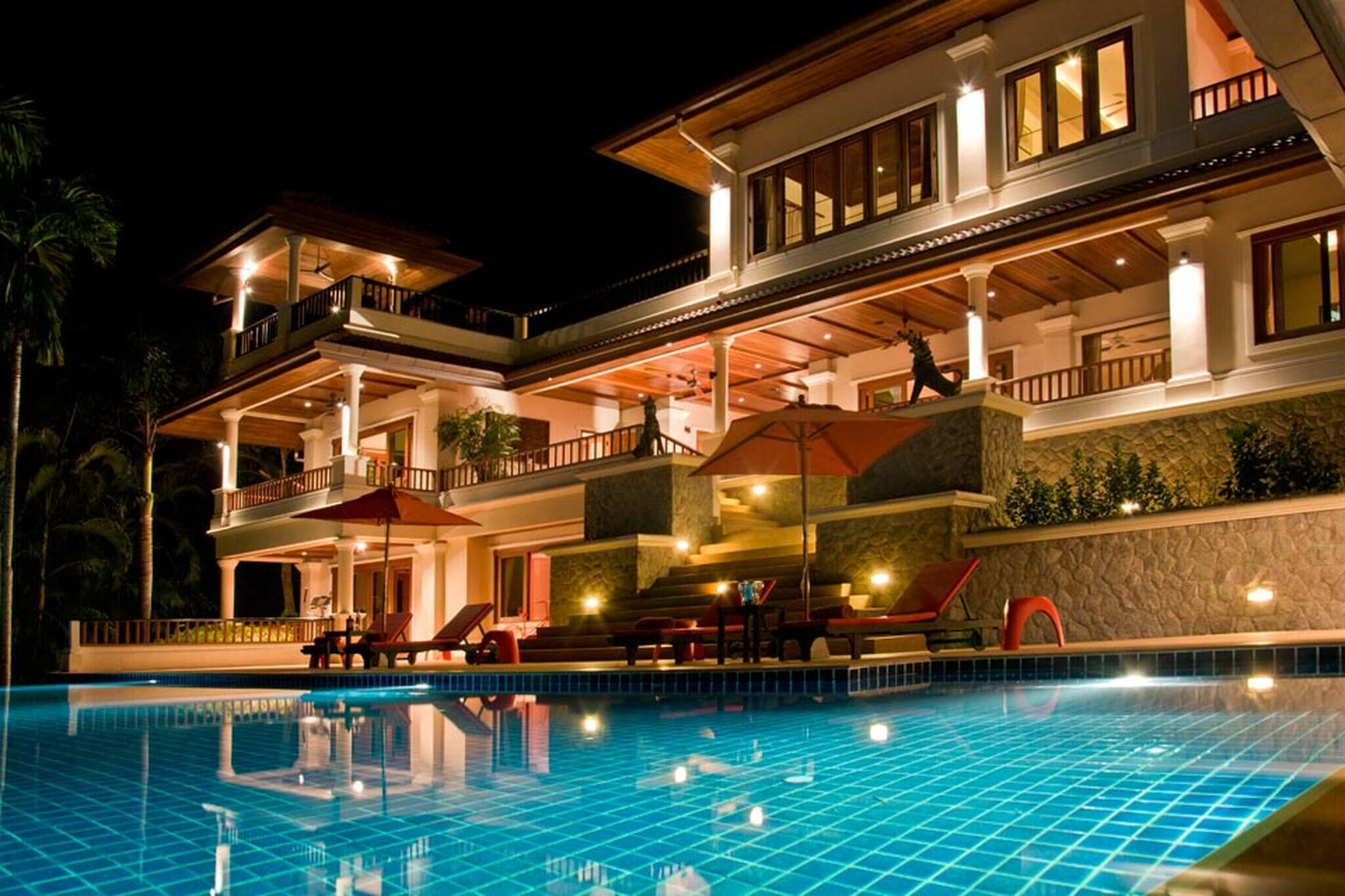 Villa, 6 Schlafzimmer, Raucher, eigener Pool | Pool