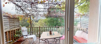 Gite F3 PMR 57 m2 terrasse bois sud clim confort 3 * calme et buccolique