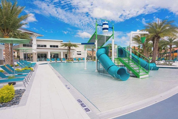 Children's Pool and Slides at the Resort