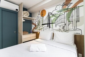 Studio | Blackout drapes, iron/ironing board, free WiFi - Mobi One Paulista (São Paulo)