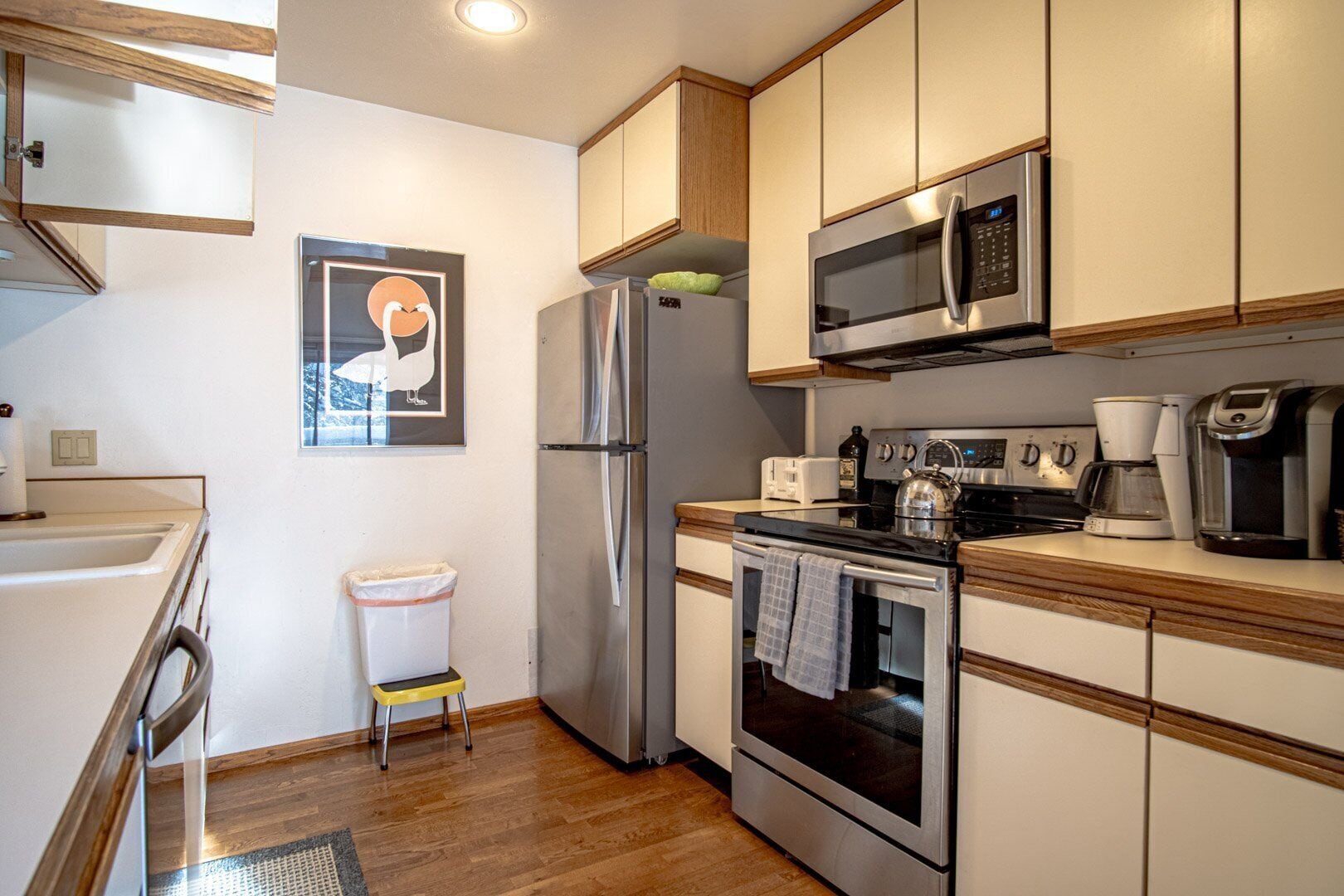 公寓客房, 多張床, 露台, 山景 (Sun Valley Condo 120) | 私人廚房 | 餐桌