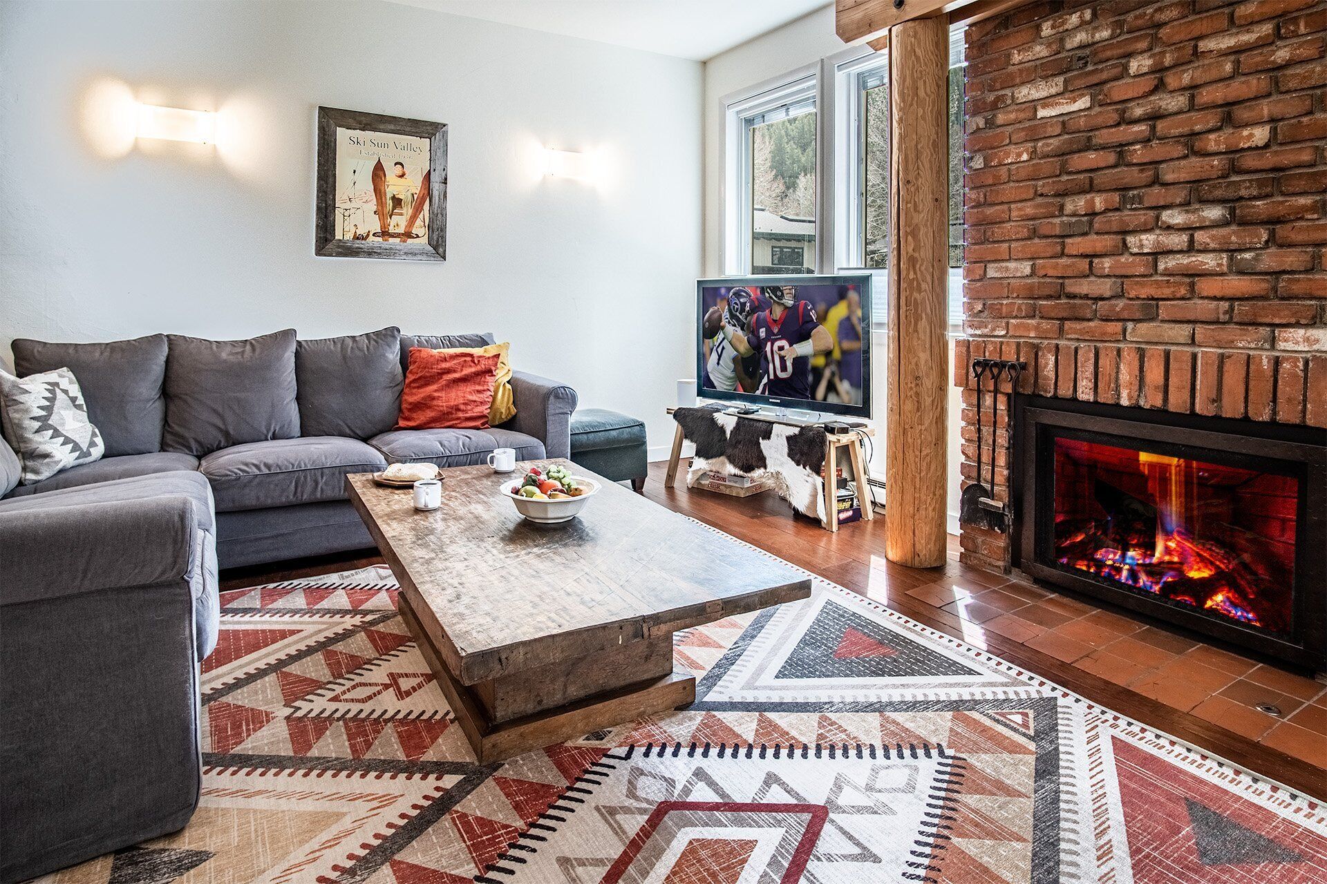 Condo, Multiple Beds, Patio, Mountain View (Skiway 174) | Living area