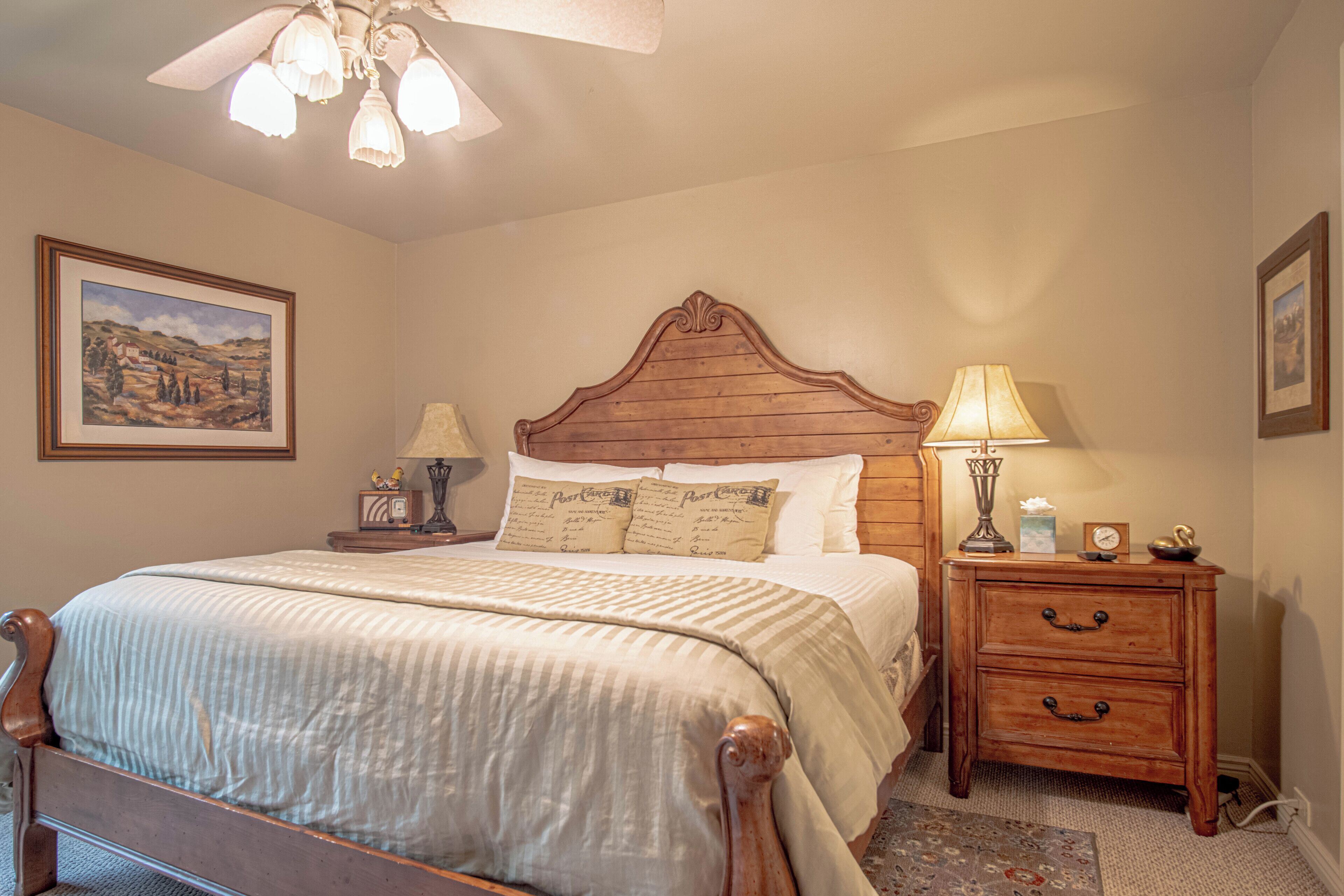 2 habitaciones, decoración personalizada y muebles diferentes 