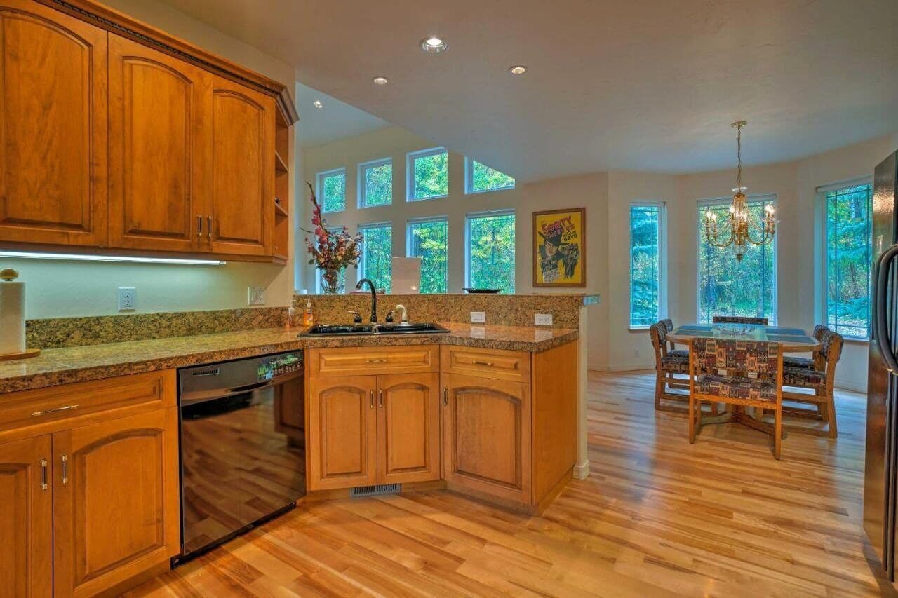 House, Multiple Beds, Patio, Mountain View (Grand Hailey Home) | Private kitchen | Dining tables