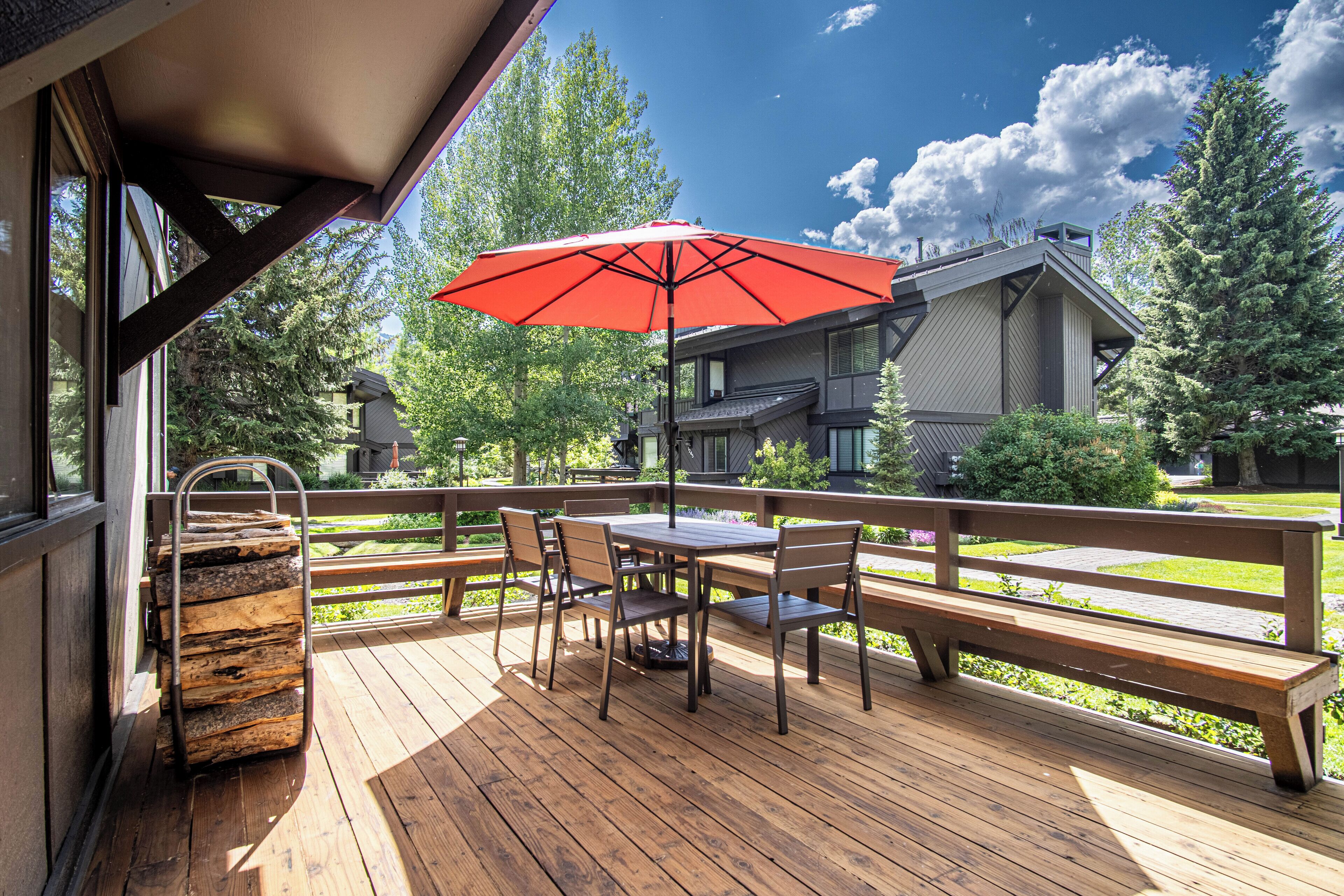 Apartment, 2 Queen-Betten, Terrasse, Bergblick (Sun Valley Villager Vacation Condo) | Ausblick vom Zimmer