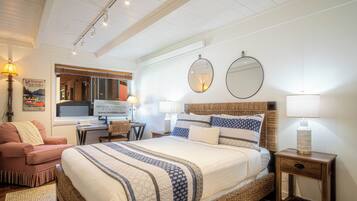 Apartamento, 2 camas de matrimonio, patio, vistas a la montaña (Atelier Alpine) | 2 dormitorios, decoración individual, mobiliario individual