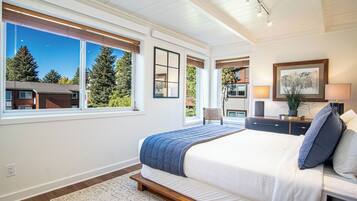 Condo, 2 Queen Beds, Patio, Mountain View (Atelier Alpine) | 2 bedrooms, individually decorated, individually furnished