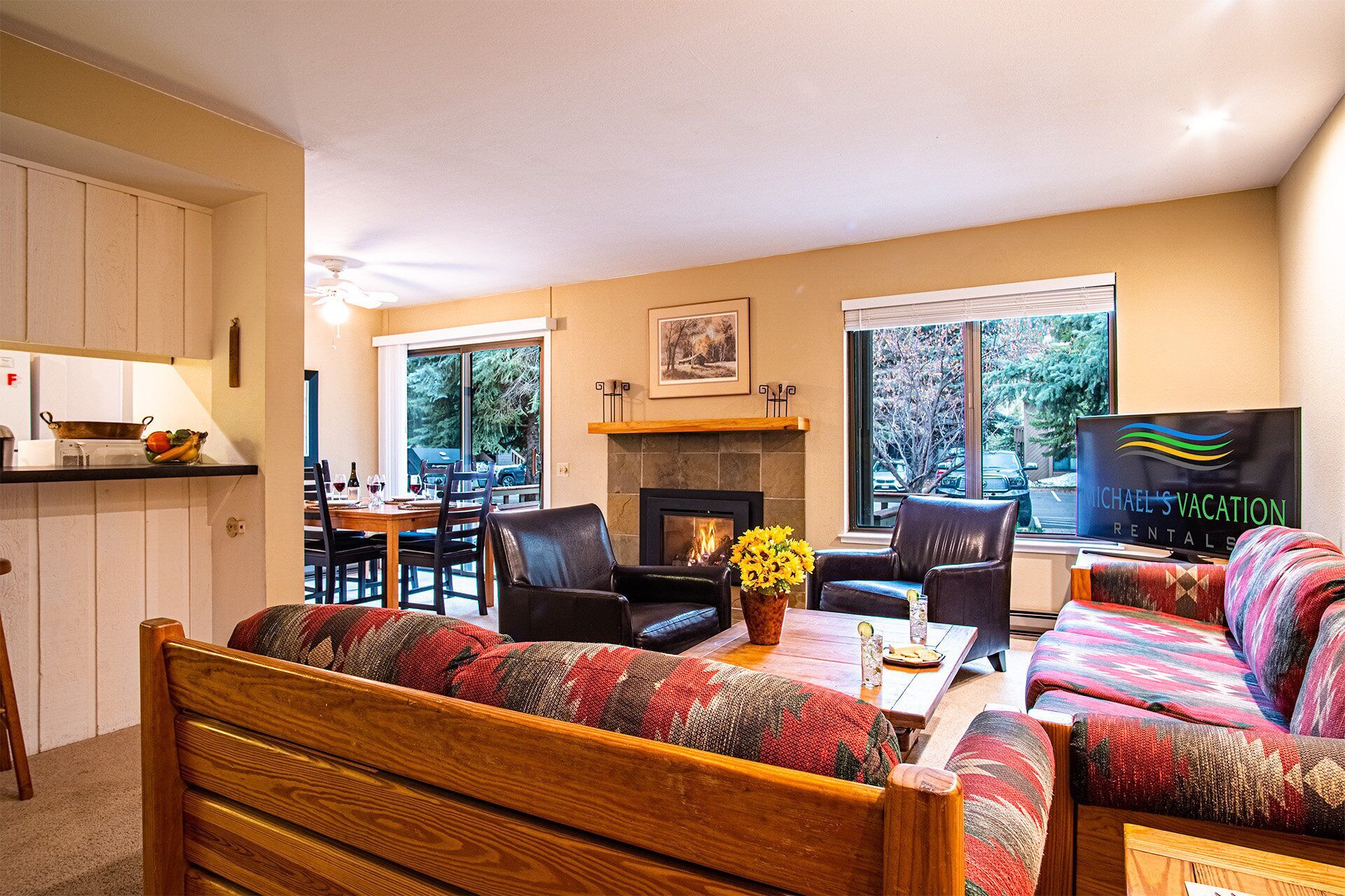 Condo, Multiple Beds, Patio, Mountain View (Sun Valley Condo 145) | View from room