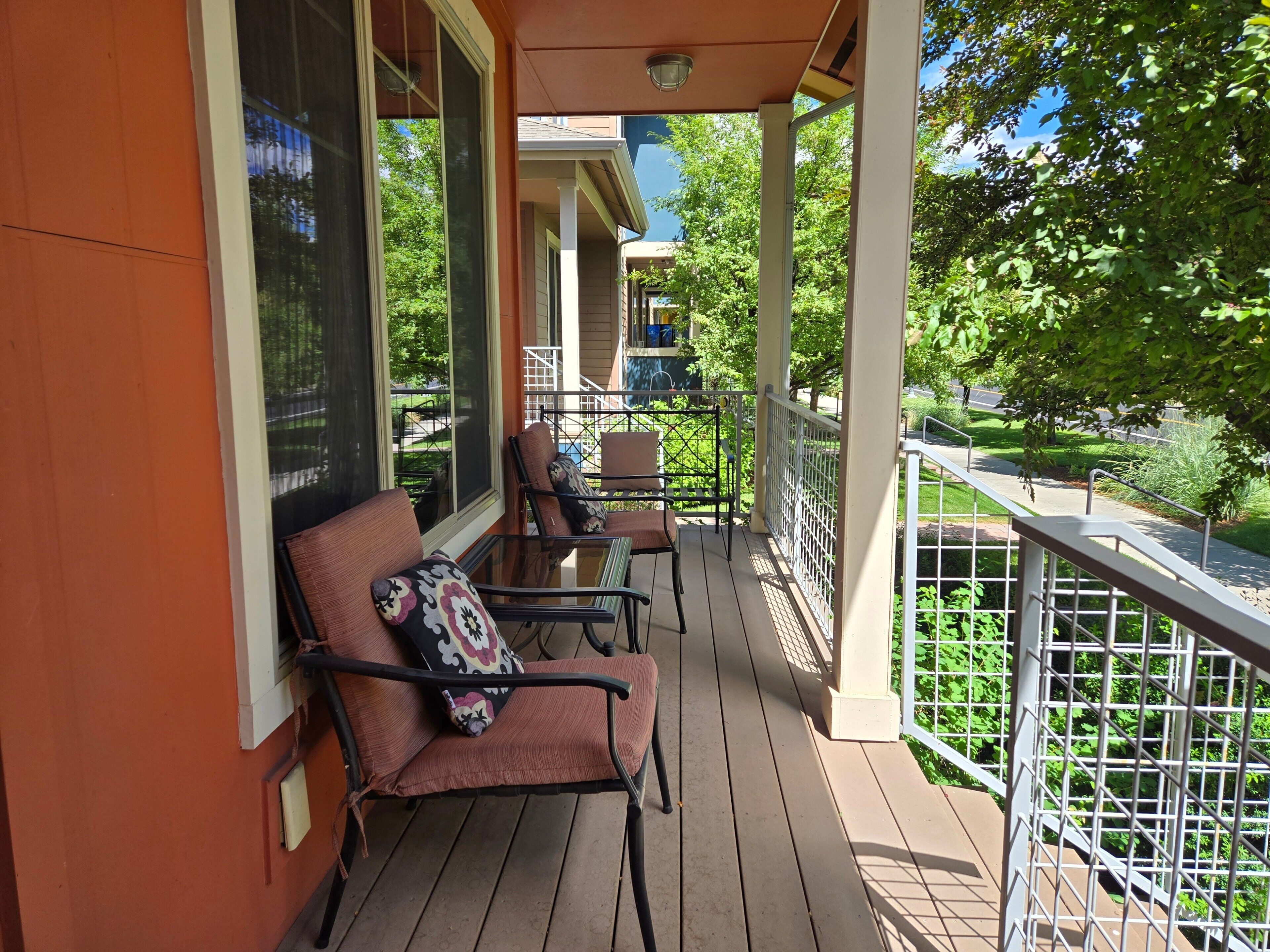 Condo, 2 Queen Beds, Patio, Mountain View (Stay at Sweetwater) | Terrace/patio