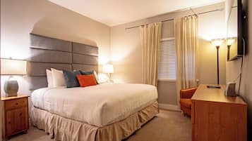 Leilighet, flere senger, terrasse, fjellutsikt (Snow Star Condo 24) | 3 soverom, individuelt dekorert, individuelt innredet og sengetøy