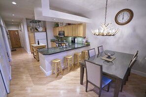 Condo, Multiple Beds, Patio, Mountain View (Snow Star Condo 24) | 3 bedrooms, individually decorated, individually furnished, bed sheets