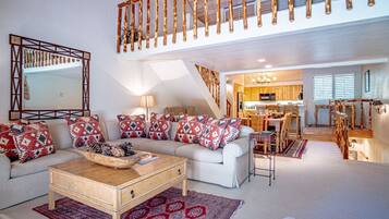 Condo, Multiple Beds, Patio, Mountain View (Sunburst 54) | Living area | 42-inch flat-screen TV with digital channels