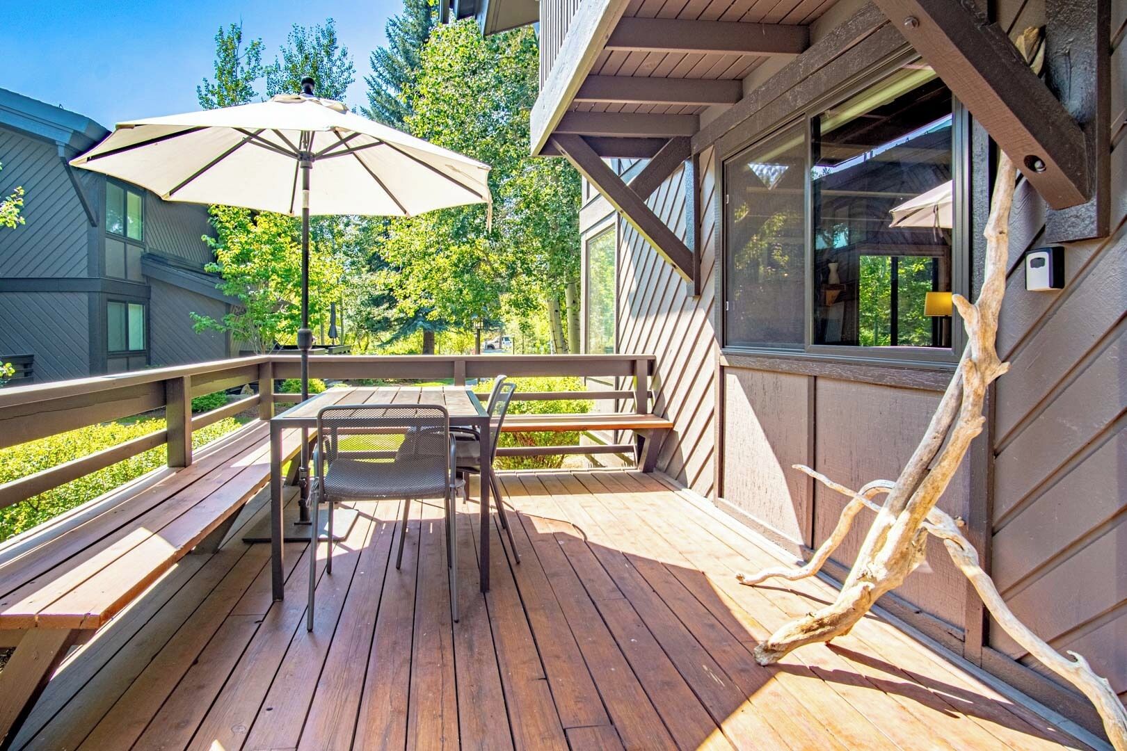 콘도, 퀸사이즈침대 2개, 파티오, 산 전망 (Wildwood Cottage at Villager) | 객실에서 보이는 전망