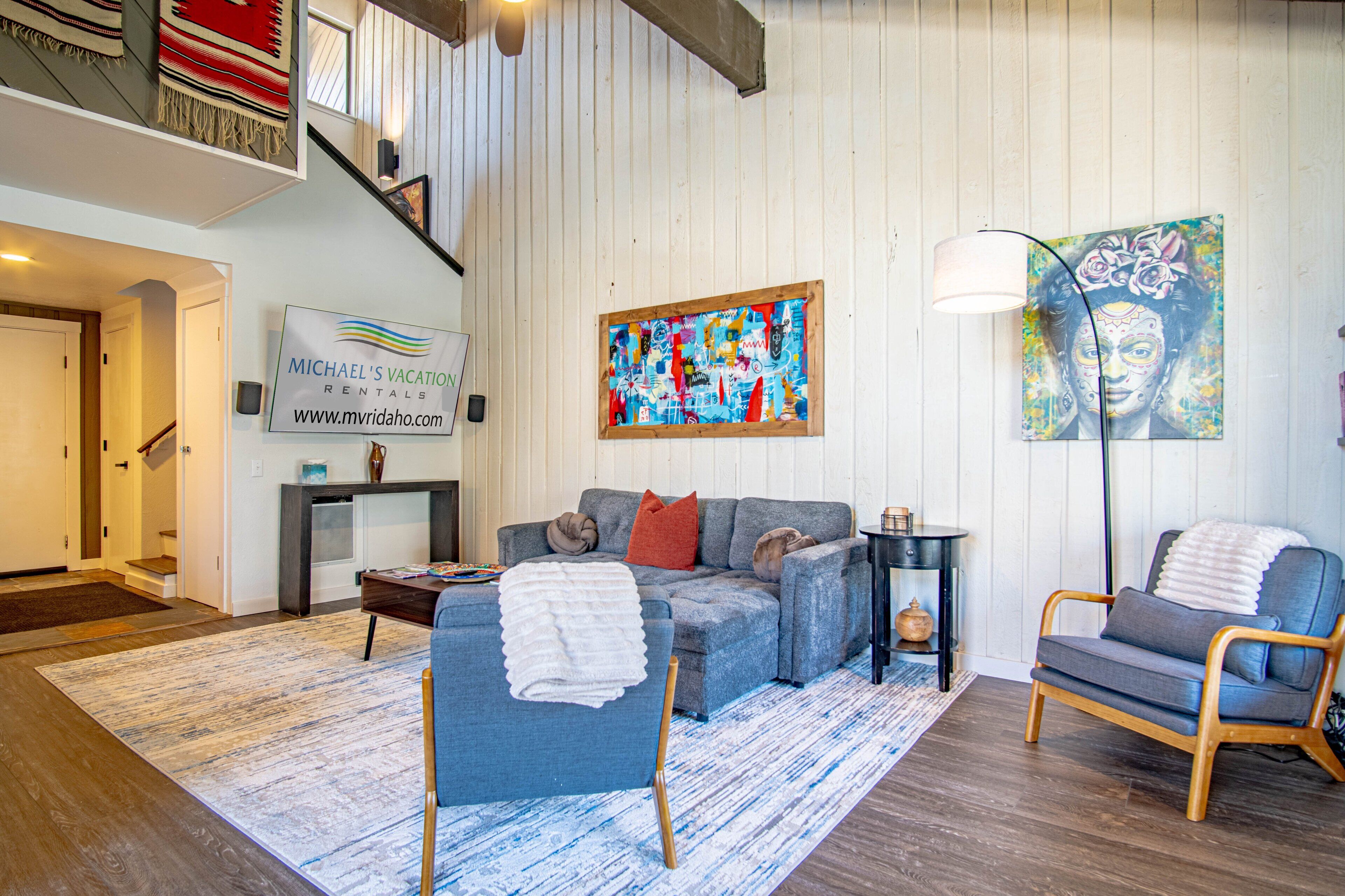 คอนโด, หลายเตียง, เตาผิง, วิวภูเขา (Sun Valley Condo 118) | ล็อบบี้