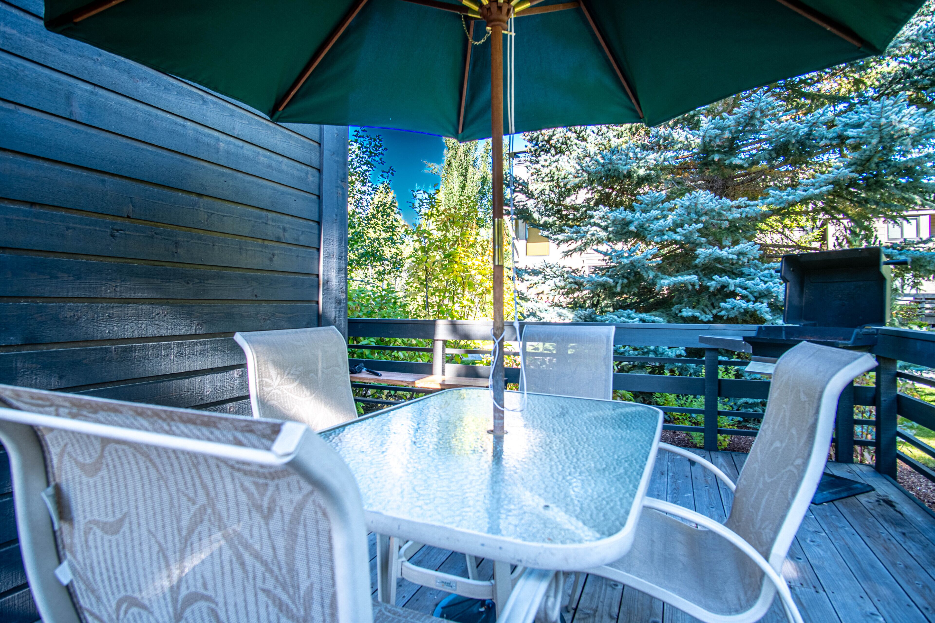 Leilighet, flere senger, terrasse, fjellutsikt (Creekside in Sun Valley 1294) | Utsikt fra rommet