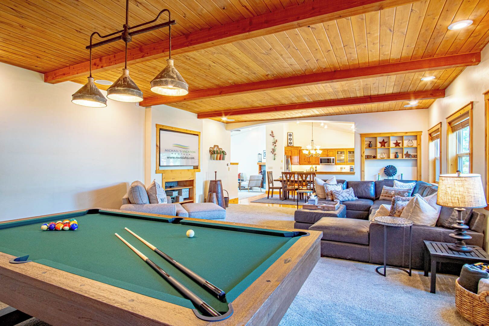House, Berbilang Katil, Patio, Mountain View (Cranbrook Cottage) | Ruang tamu | 42 inci televisyen skrin rata dengan digital 