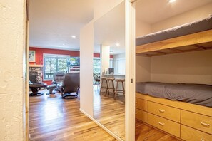 Condo, Multiple Beds, Patio, Mountain View (Sun Valley Condo 115) | 1 bedroom, individually decorated, individually furnished, bed sheets