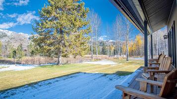 House, Multiple Beds, Patio, Mountain View (Chocolate Gulch Cabin) | View from room
