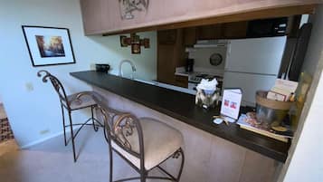 Condo, Multiple Beds, Balcony, Mountain View (Sun Valley Condo 116) | Private kitchen | Dining tables