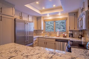 Condo, Multiple Beds, Patio, Mountain View (Ridge Condo 2601) | Private kitchen - Ridge Condo - Modern Luxury Condo W/resort Amenities (Sun Valley)