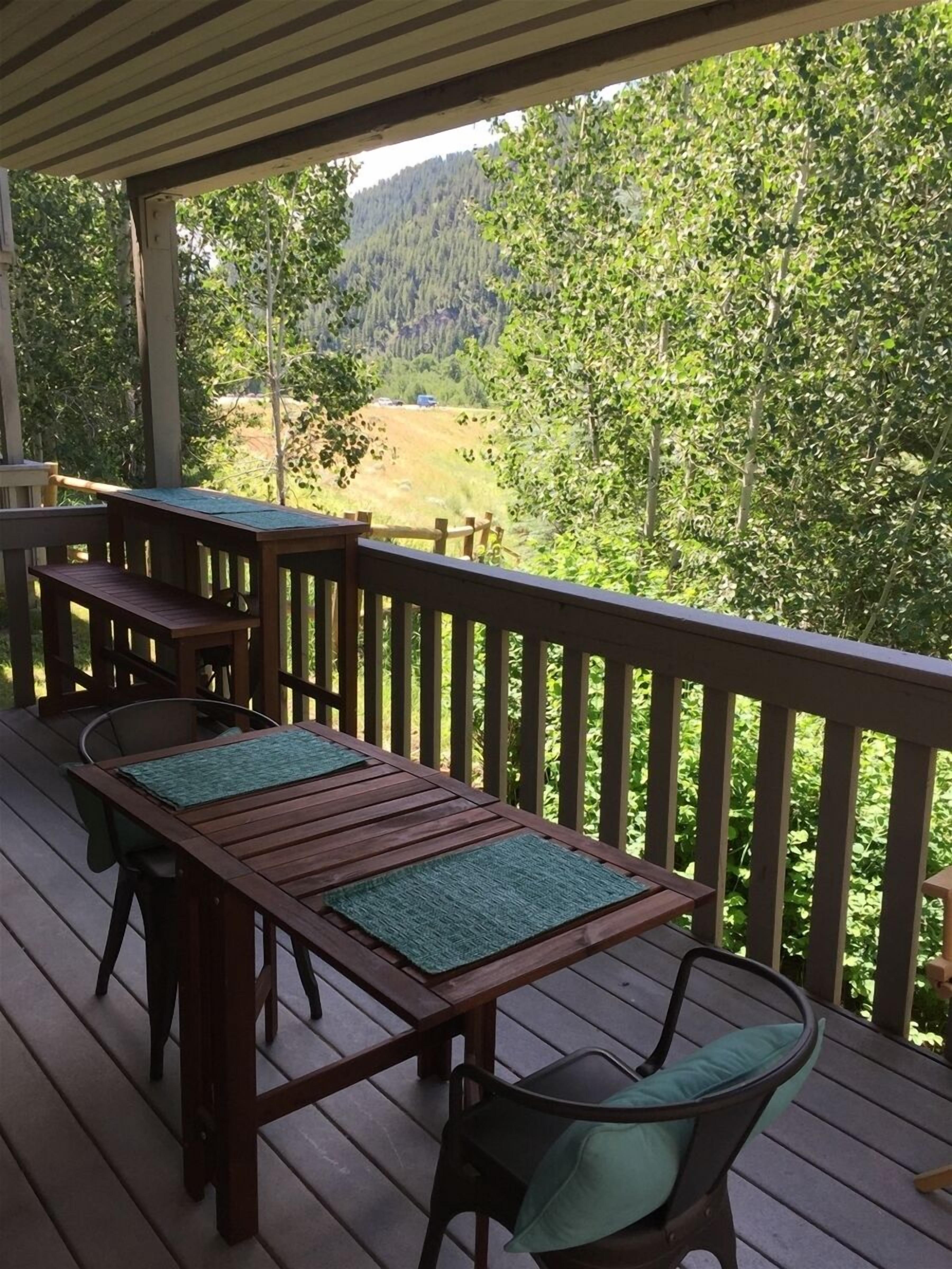 Appartamento, letti multipli, caminetto, vista montagna (Sun Valley Condo 121) | Vista dalla camera