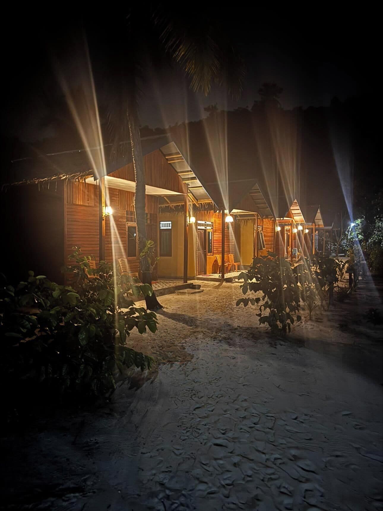 Majoituspaikan julkisivu