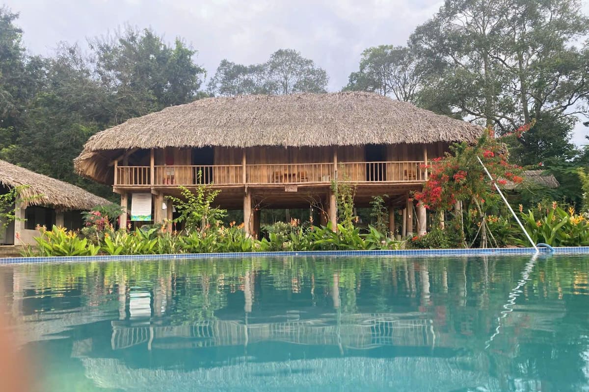 Familienbungalow, Poolblick | Kostenloses WLAN