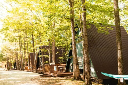 Canoe Believe It Cabin | Indoor Jacuzzi Tub